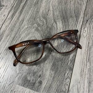 Women's Brown Eyeglasses - Classic Square Frame